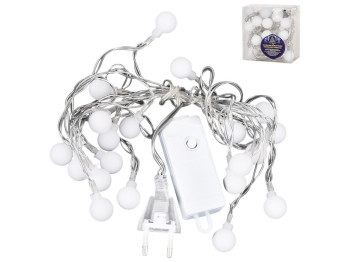 Гирлянда светодиодная Bubble matt, разноцветная, 3м, 20led, 2AA