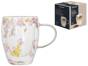 Чашка Ringel Guten Morgen Blume, боросилікатне скло, 350 мл 6900070671480