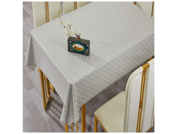 Клеенка Favor, с тиснением на тканевой основе, ПВХ, 1,37×20м, цвет серо-бежевый (цена за рулон)