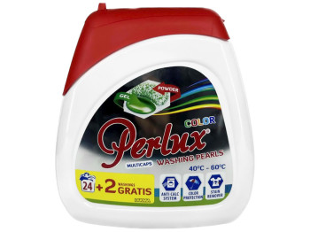 Капсулы для стирки Perlux Super Compact Color, 26шт