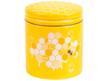 Банка керамическая, 480мл, с крышкой Honey