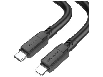 Кабель USB Borofone BX81 PD Type-C to Lightning Цвет Чёрный