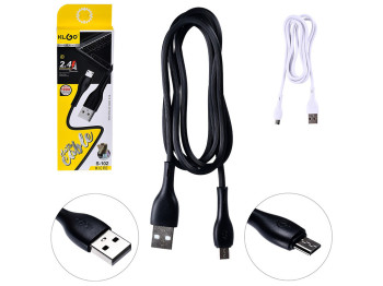 Кабель KLGO USB to Micro 2.4A 1.0м