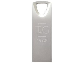 USB Flash накопитель T&G 16gb Metal 117 Цвет Стальной