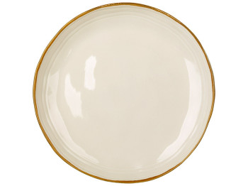 Тарілка керамічна Casual, 20х2,7см, колір - бежевий