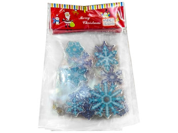 Наклейка на окна Snowflakes, 15х20см