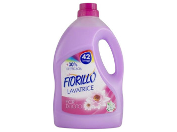 Гель для стирки Fiorillo с ароматом цветка лотоса, универсальный, автомат, 42 цикла стирки, 2,5л