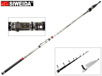 Спінінг матчевий Siweida "Reflex" карбон IM8, 9 кілець, 7-секційний 4,5м 30г