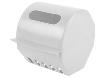 Бумагодержатель круглый, белый