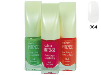 Лак для нігтів Colour Intense NP303 №064 біла емаль 10мл