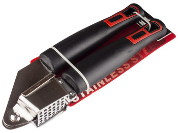 Прес для часнику "Black-Red" нерж. сталь 5,8х3х19,5см