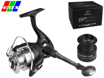 Катушка EOS "lexsan spin 10FD" 3+1bb металлическая шпуля с дополнительной пластиковой шпулей