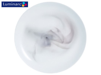 Тарелка Luminarc Diwali Marble White, 19см, десертная, 03300