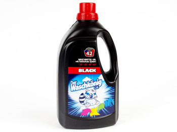 Гель для стирки бесфосфатный Waschkonig Black 1500мл (Германия)