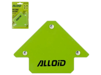 Магніт для зварювання Alloid 11 кг, форма стрілка, фіксація 45 ° / 90 ° / 135 °