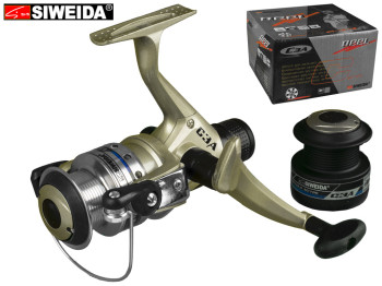 Котушка Siweida "Reel C3A" 2bb металева шпуля з додатковою пластиковою шпулею
