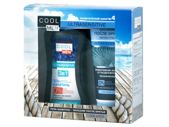 Косметичний набір для чоловіків Cool Men "UltraSensitive #4"