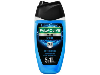 Гель для душу Palmolive Men Sport 5 в 1, грейпфрут і гваякове дерево, 250 мл