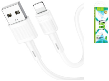 Кабель USB Hoco X83 Lightning Колір Білий