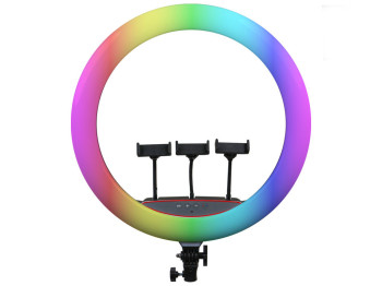 Лампа Stick Lamp B, RGB, LED, USB, пластик, 557х45х80мм, цвет черный, мятая упаковка