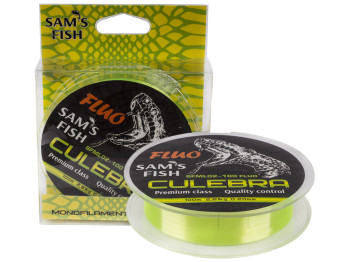 Леска Sams Fish "Culebra Fluo" флуоресцентная D0,2см 100м