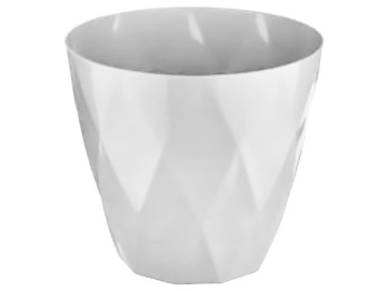 Цветочный горшок Violet House Prizma MIX, с внут. сливом воды, 1,5л, 8690068596663