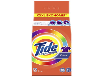 Стиральный порошок Tide Аква-Пудра, Color, 8,1кг