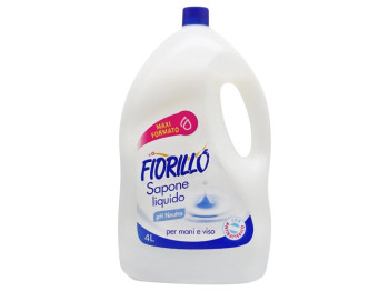 Мыло жидкое Fiorillo, с антибактериальным эффектом, pH нейтральное, 4л