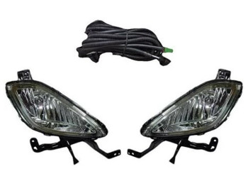 Фары дополнительные модель Hyundai Elantra 2011-14 (HY-473W)
