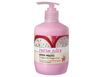 Крем-мыло жидкое Fresh Juice "Frangipani & Dragon fruit" франжипани и драконов фрукт 460мл