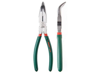 Круглогубцы изогнутые 200мм HANS, 220г (1836-8)