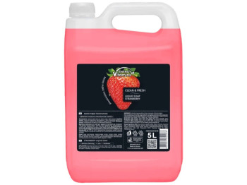 Рідке мило "Вкусные Секреты" - "Полуниця" (каністра) 5л