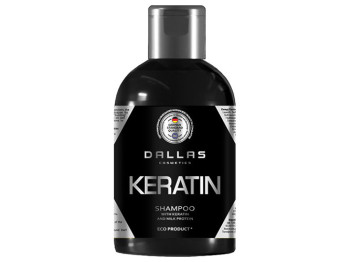 Шампунь для волосся Dalas Keratin з кератином і молочним протеїном 1л