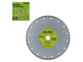 Диск алмазный отрезной Turbo Alloid (DS-7230T), 23см