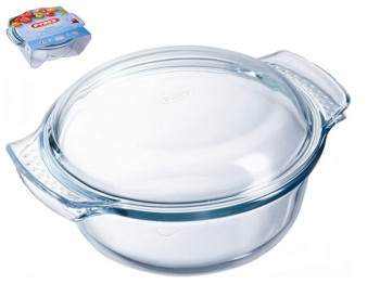 Кастрюля стеклянная круглая Pyrex Classic, 4,9л, 5010762002230