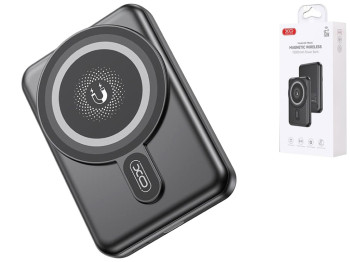 Универсальная мобильная батарея Power Bank XO PR264 Magnetic, 10000mAh, цвет черный