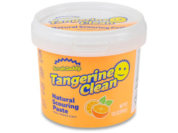 Паста чистящая Scrub Daddy Tangerine Clean, 500г, 10×9×9см