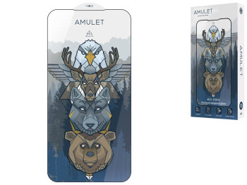Защитное стекло Amulet 2.5D HD Antistatic for iPhone XR/11, 10шт, Цвет Черный