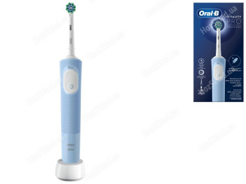 Электрическая зубная щетка Oral-B Vitality Pro Protect X Clean Vapor Blue