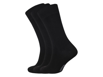 Носки мужские демисезонные Diwari "Classic" 3 пары р. 29 (43-44 р.), цвет черный, рисунок 000