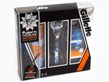 Подарунковий набір Gillette "Fusion ProGlide"
