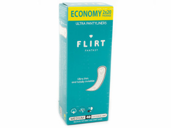 Прокладки Fantasy Flirt ежедневные ultra DUO cotton&light  (цена за уп. 40шт) WKL26Т