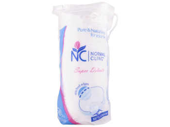 Ватные диски Normal clinic косметические 50шт VDN011