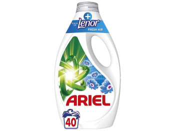 Гель для стирки Ariel + Lenor Fresh Air, 1.8 л, 40 стирок