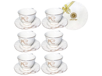 Сервиз кофейный Белый бант (цена за набор 12шт)