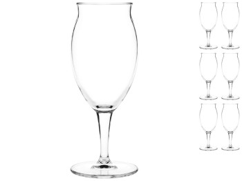 Набір келихів для пива Pasabahce Craft, скло, 410мл, 4шт, (ціна за набір)