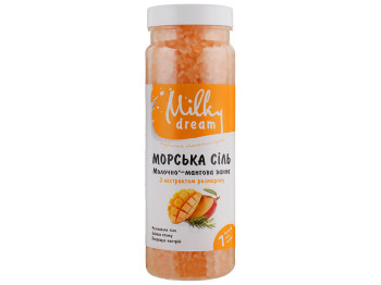 Морська сіль Milky Dream "Молочно-мангова ванна" для ванн 700г 