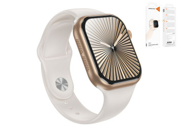Смарт часы Borofone BD12 smart sports watch call version, Bluetooth 5.0, 190mAh, цвет золотой