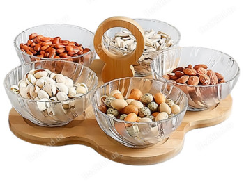 Менажниці  Crystal 30х23,5х12см (ціна за набір 4 предметів)