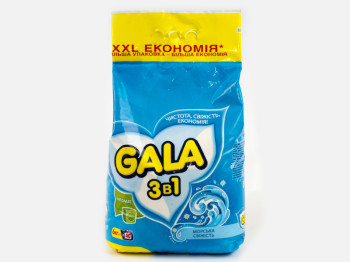 Пральний порошок GALA автомат "3в1 Морська свіжість" 6кг